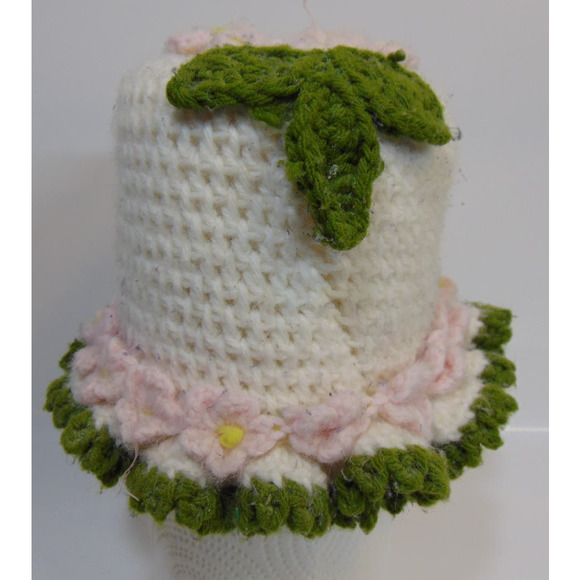 Bathroom Crotched Toilet Paper Cover Topper Decoration Handmade Tissue Vintage - Picture 2 of 7